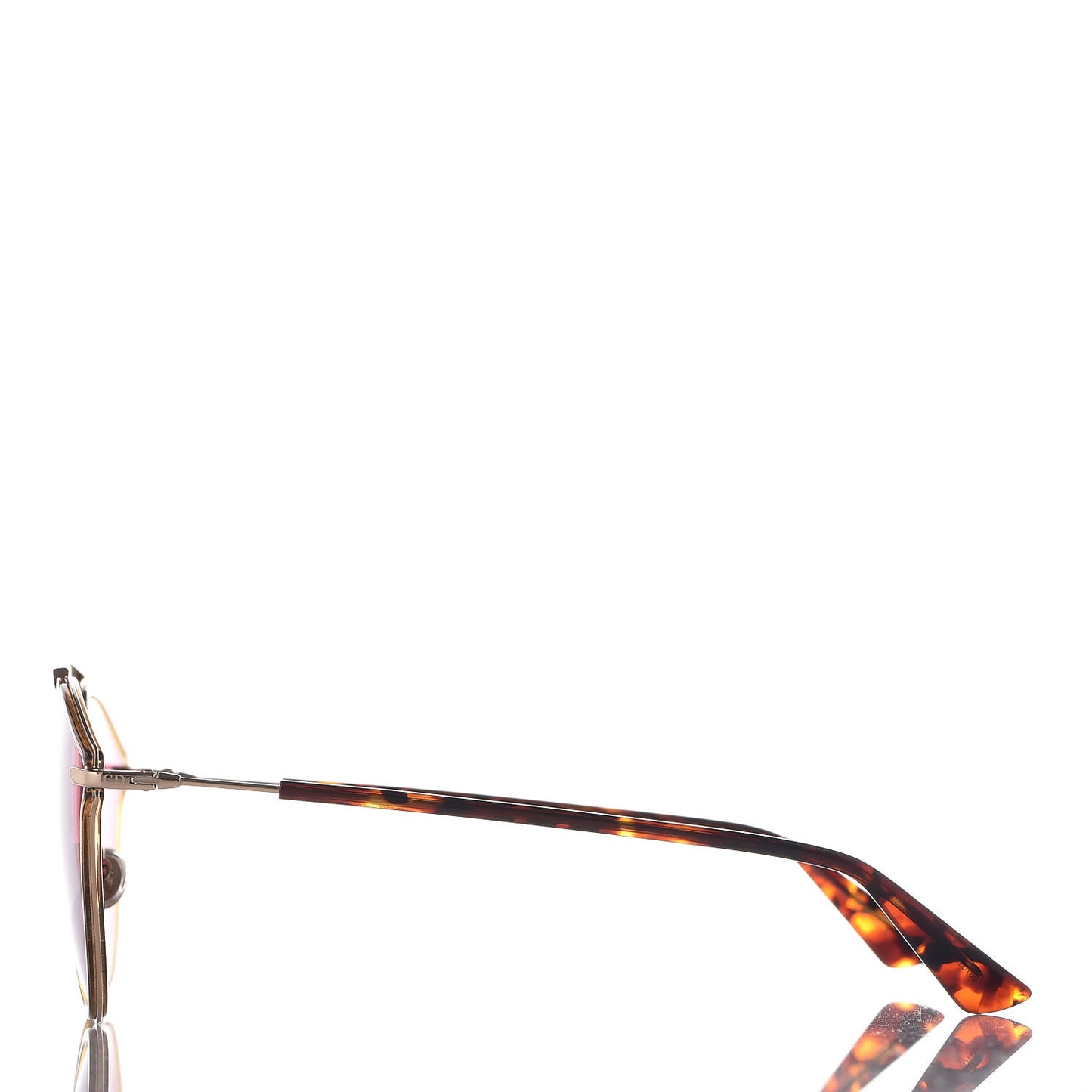 So Real Rise Sunglasses Yellow Gold Pink Havana
