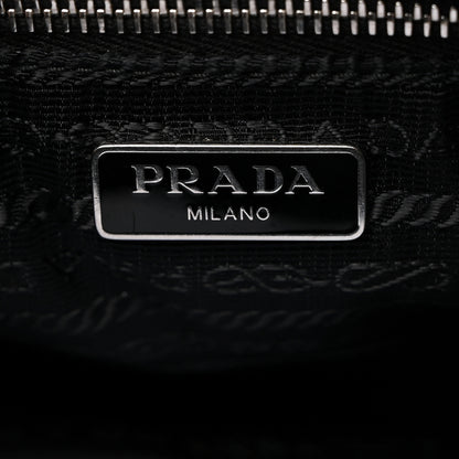 Prada Nylon Tessuto Impuntu Quilted Crossbody Bag Black 6 of 10