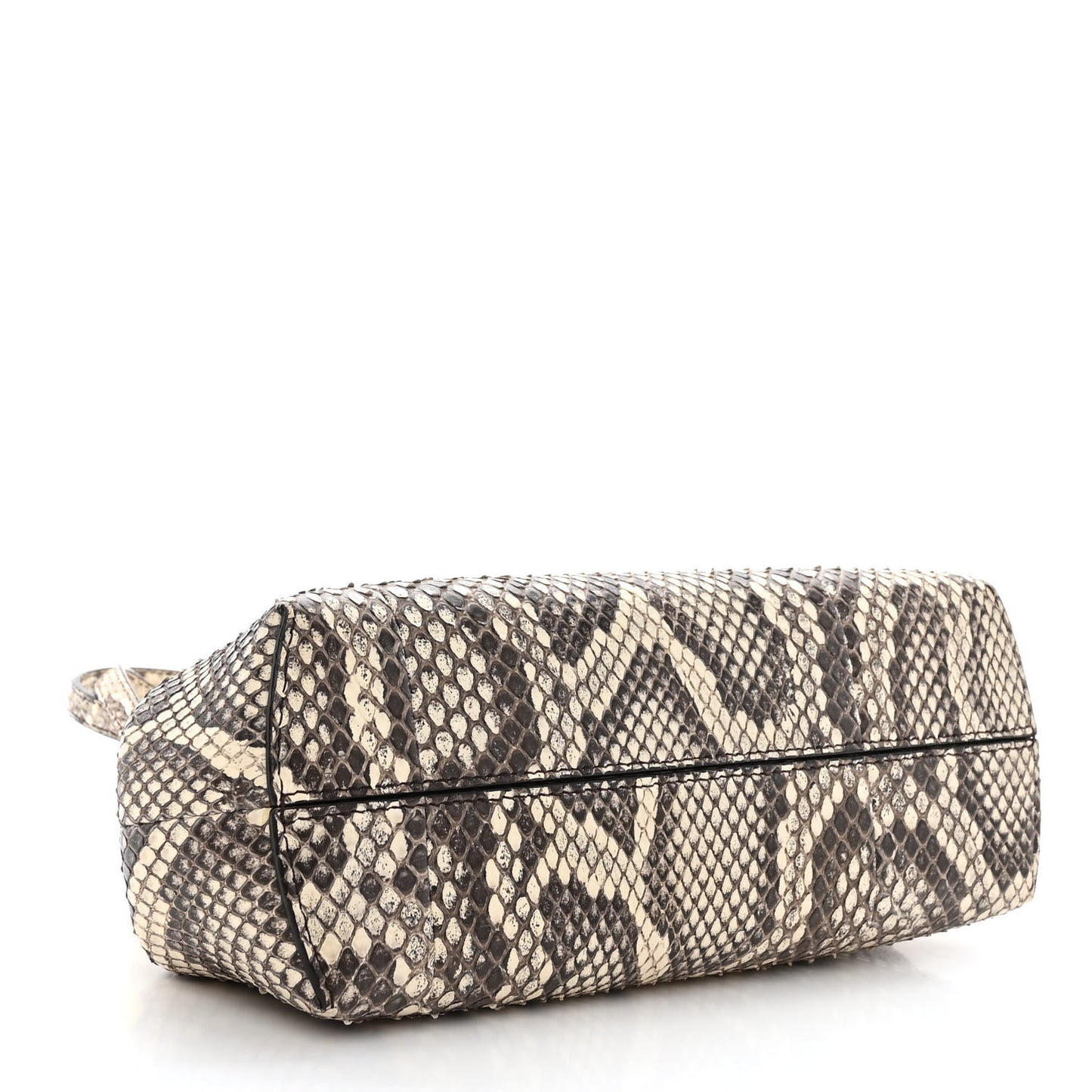 Snakeskin Small Fendi First Daisy Roccia