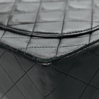 Chanel Lambskin Quilted Bi-Color Small Single Flap Black 11 of 13