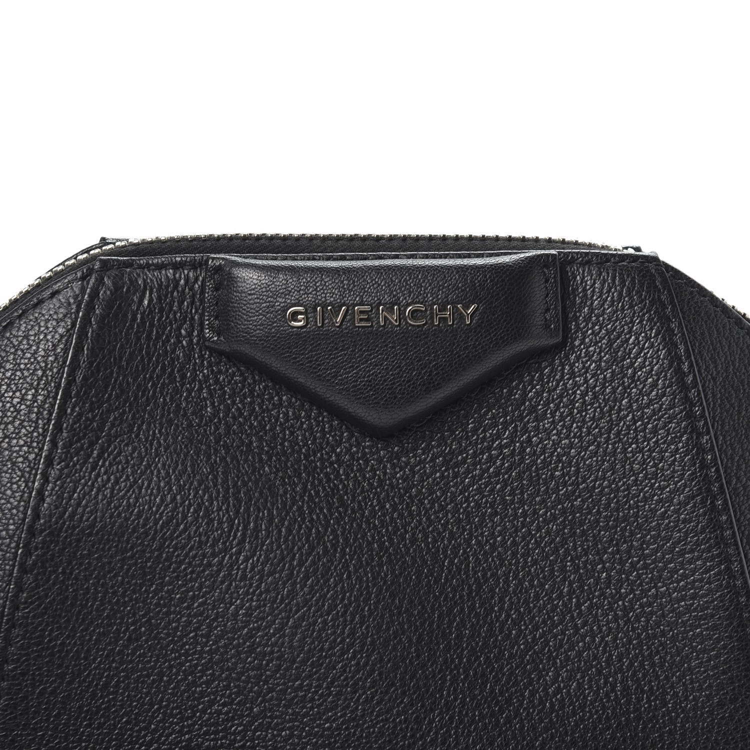 Givenchy Sugar Goatskin Small Antigona Beauty Wristlet Black 9 of 9