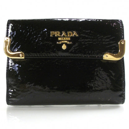 Prada Vernice Wallet Black 1 of 9