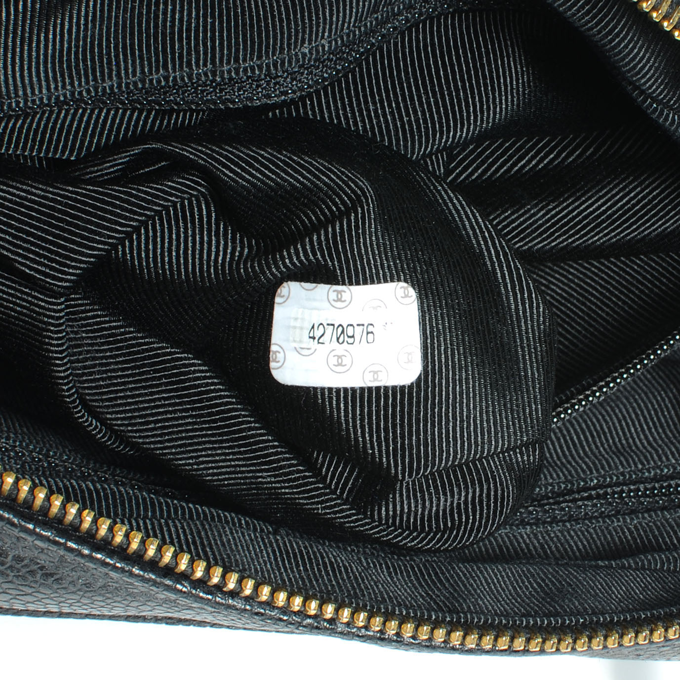 Chanel Caviar CC Shoulder Bag Black 7 of 7