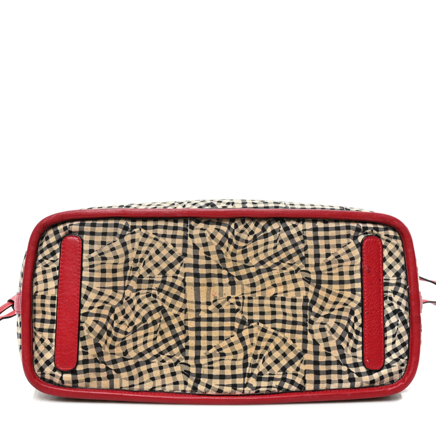 Visetos Medium Liz Reversible Shopper Tote Ruby Red