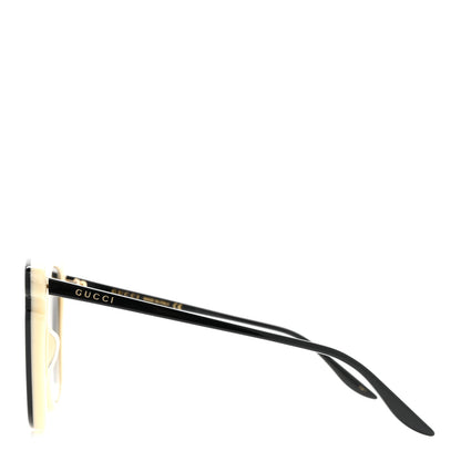Gucci Acetate Square Frame GG0709S Sunglasses White Black 3 of 7