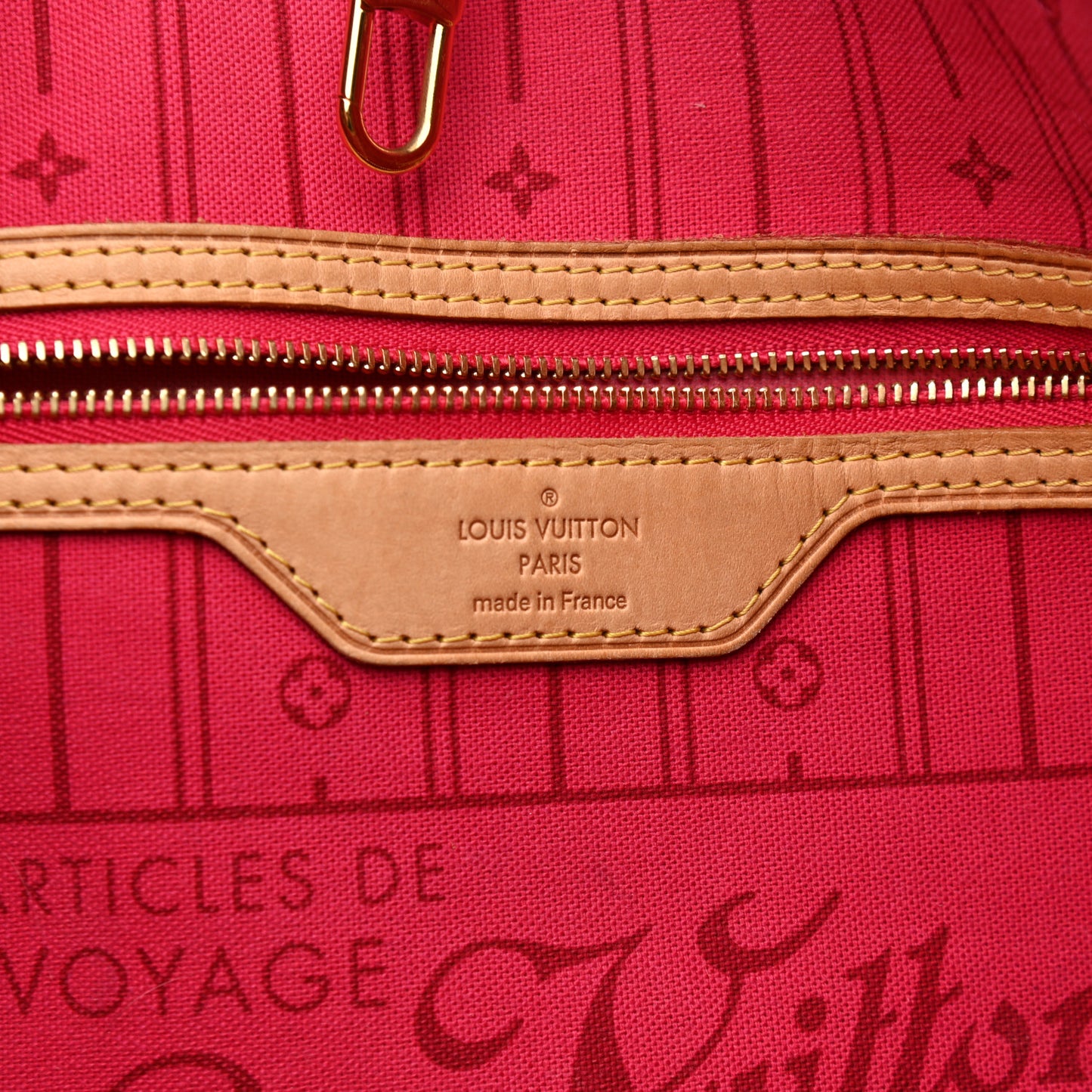 Monogram My LV Heritage Neverfull GM Fuchsia White