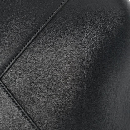 Celine Calfskin Large Clasp Cabas Black 12 of 16