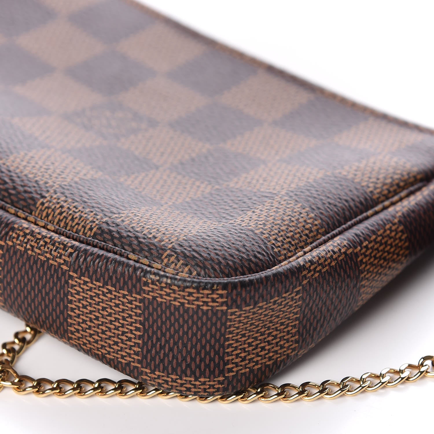 Louis Vuitton Damier Ebene Mini Pochette Accessories 9 of 9