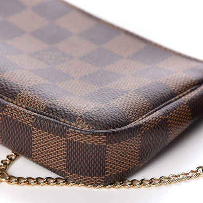 Louis Vuitton Damier Ebene Mini Pochette Accessories 9 of 9
