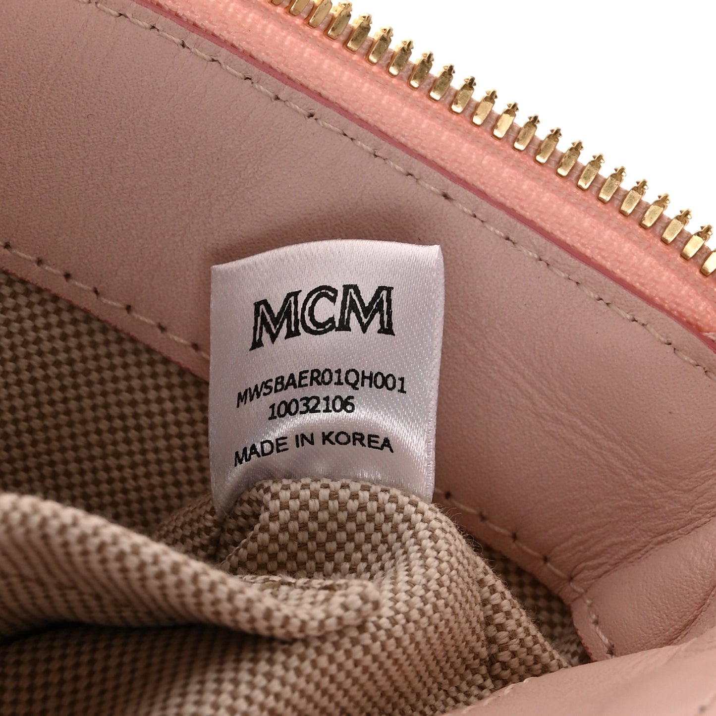 Visetos Nappa Mini Delmy Chain Shoulder Bag Powder Pink