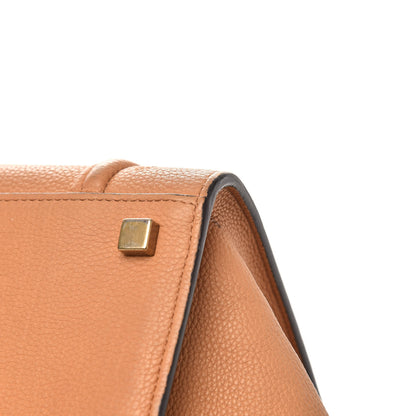 Celine Baby Grained Calfskin Medium Phantom Luggage Camel 9 of 12