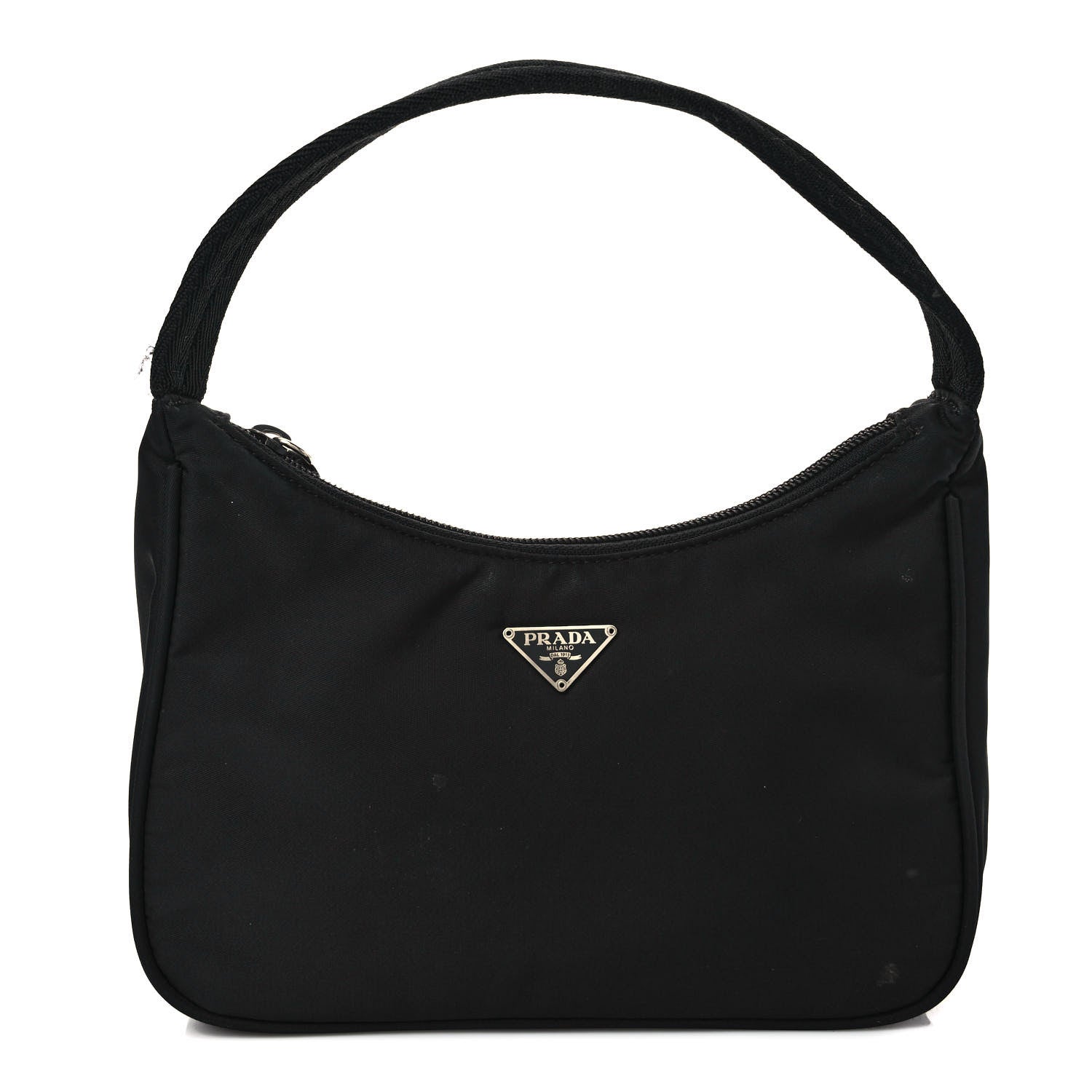 Prada Tessuto Nylon Shoulder Bag Black 1 of 11