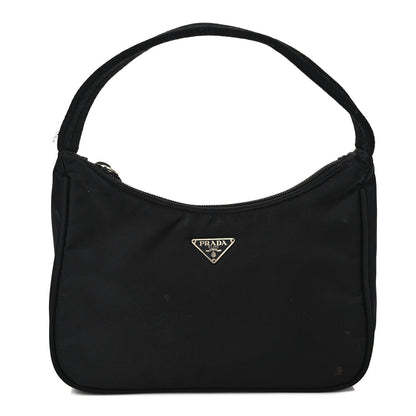 Prada Tessuto Nylon Shoulder Bag Black 1 of 11