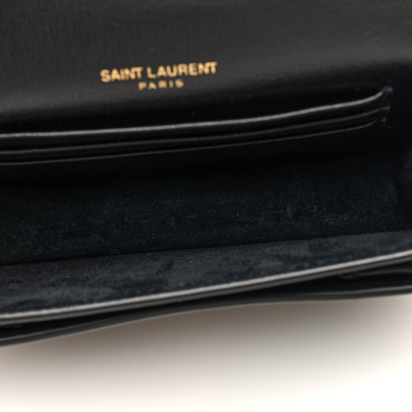 Smooth Calfskin Sunset Baby Belt Bag Black
