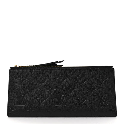 Louis Vuitton Empreinte Adele Wallet Black 1 of 9