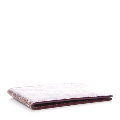 Goyard Goyardine Multi Slot Bi-Fold Wallet Burgundy 3 of 8