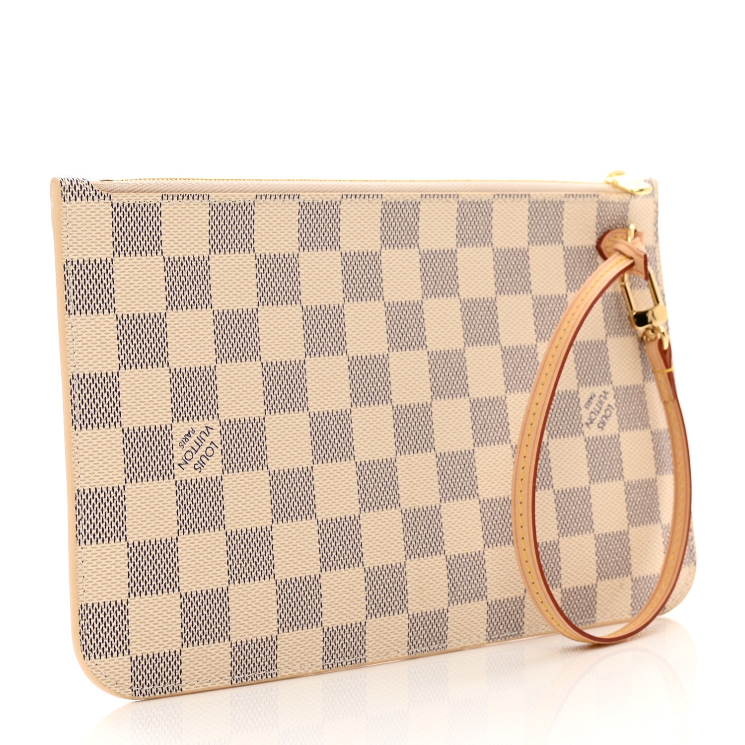 Louis Vuitton Damier Azur Neverfull MM GM Pochette 3 of 6
