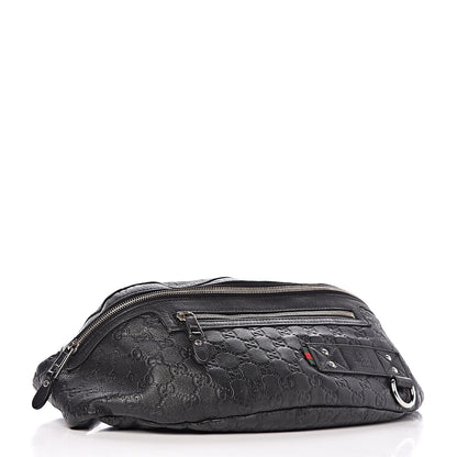 Gucci Guccissima Web Belt Bag Black 5 of 16