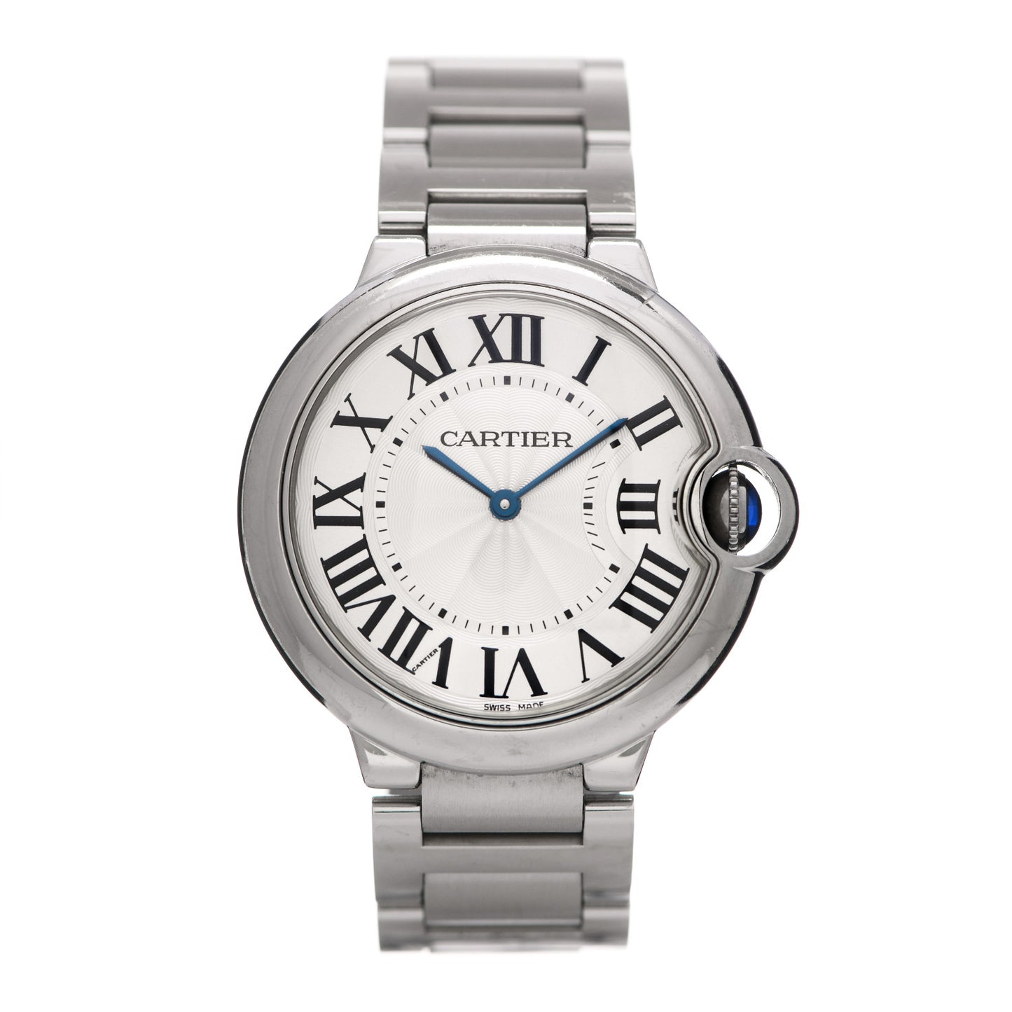 Stainless Steel 36mm Ballon Bleu De Cartier Quartz Watch