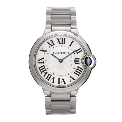 Cartier Stainless Steel 36mm Ballon Bleu De Cartier Quartz Watch 1 of 7