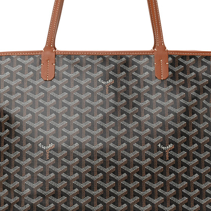 Goyard Goyardine Artois MM Black Gold 8 of 10