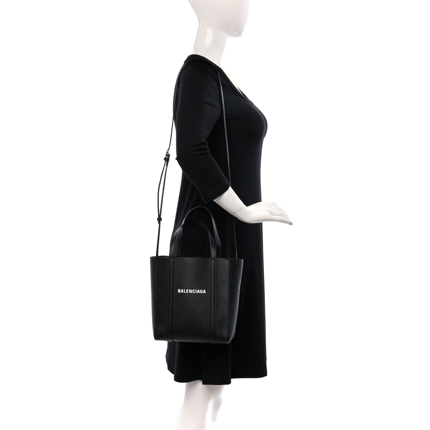 Calfskin XXS Everyday Tote Black