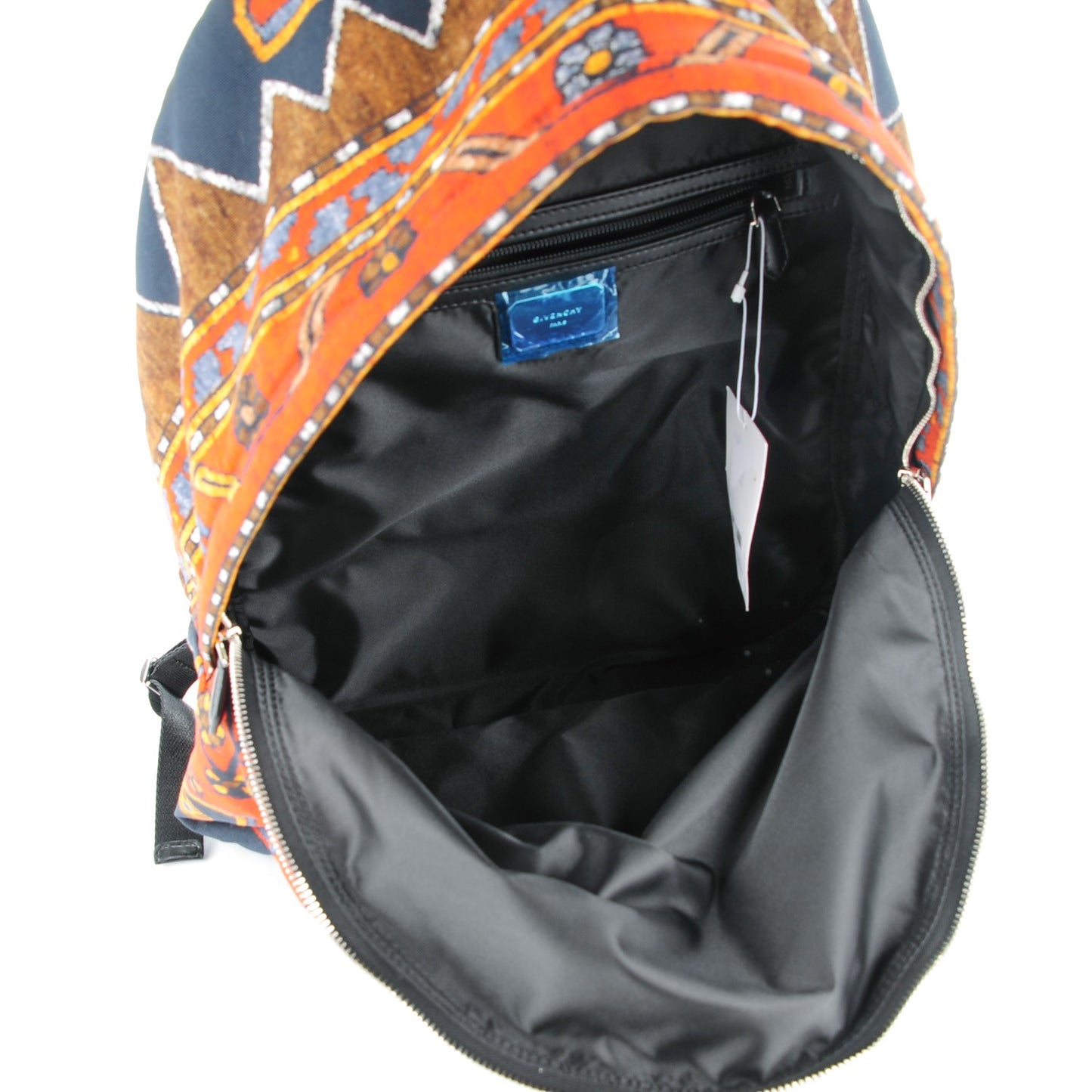 Cotton Lambskin Aztec Print Backpack
