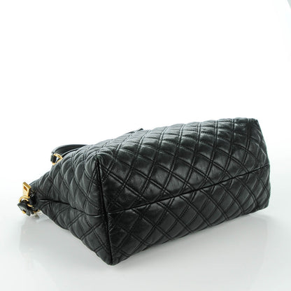 Marc Jacobs Lambskin Quilted Standard Satchel Black 4 of 7