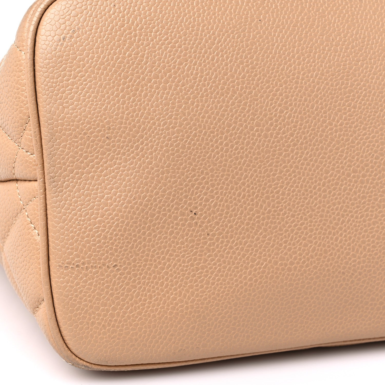Chanel Caviar Quilted Medallion Tote Beige 14 of 16