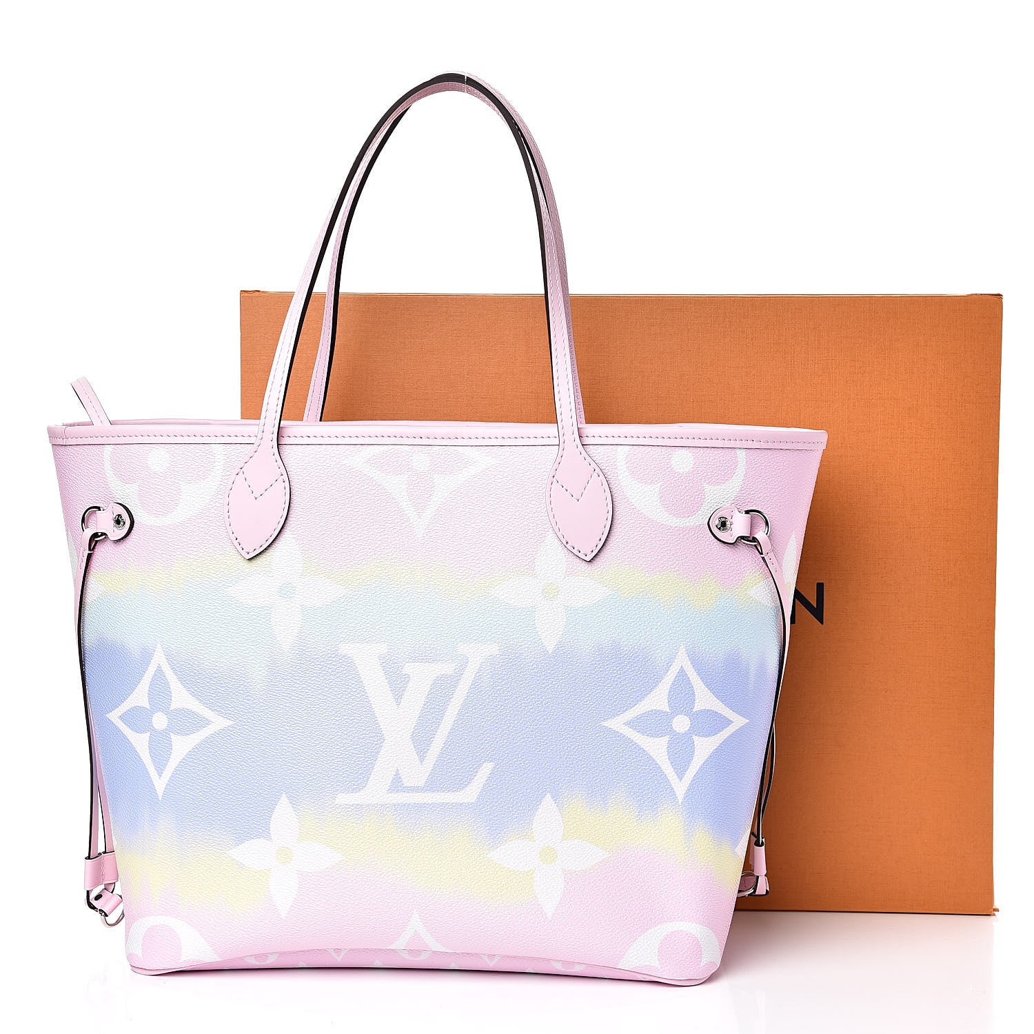 Louis Vuitton Monogram Escale Neverfull MM Pastel 10 of 10
