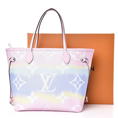 Louis Vuitton Monogram Escale Neverfull MM Pastel 10 of 10