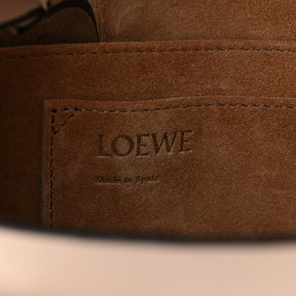 Loewe Soft Calfskin Jacquard Small Gate Crossbody Bag Sand 6 of 10