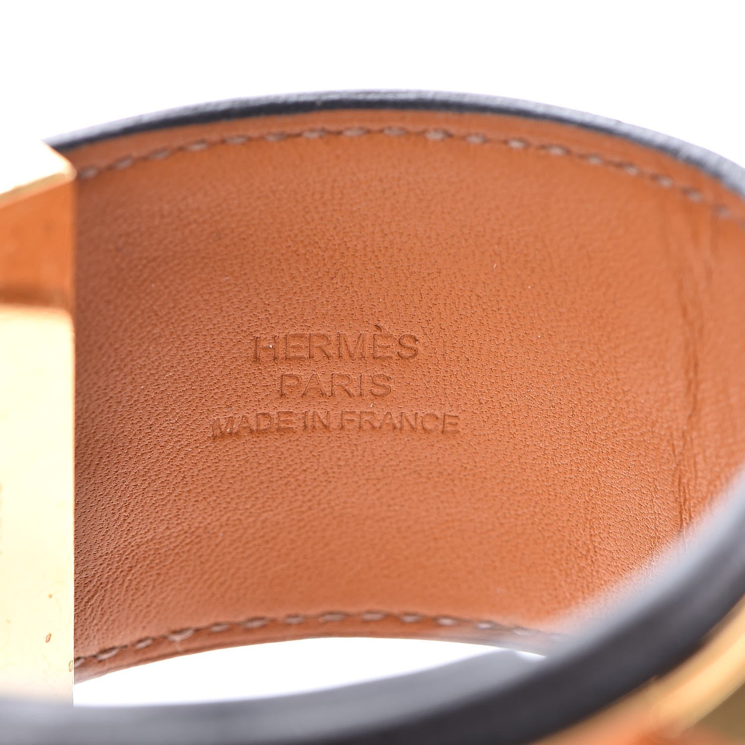 Hermes Box Collier De Chien CDC Bracelet L Black 5 of 7