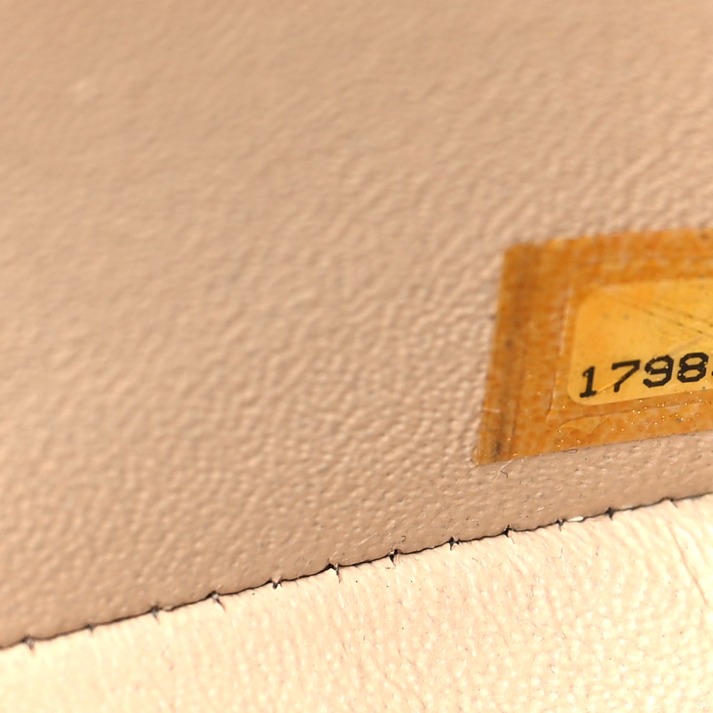 Caviar Quilted Mini Rectangular Flap Light Beige