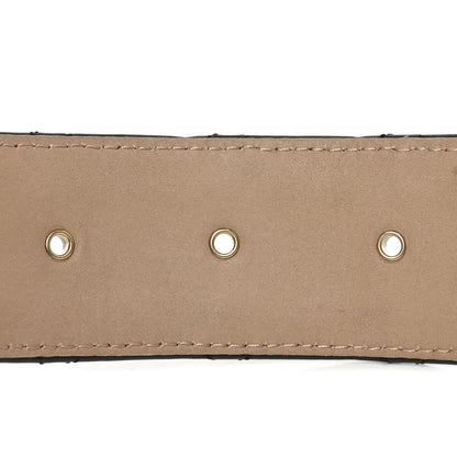 Chanel Lambskin Quilted CC Belt 95 38 Black 3 of 7