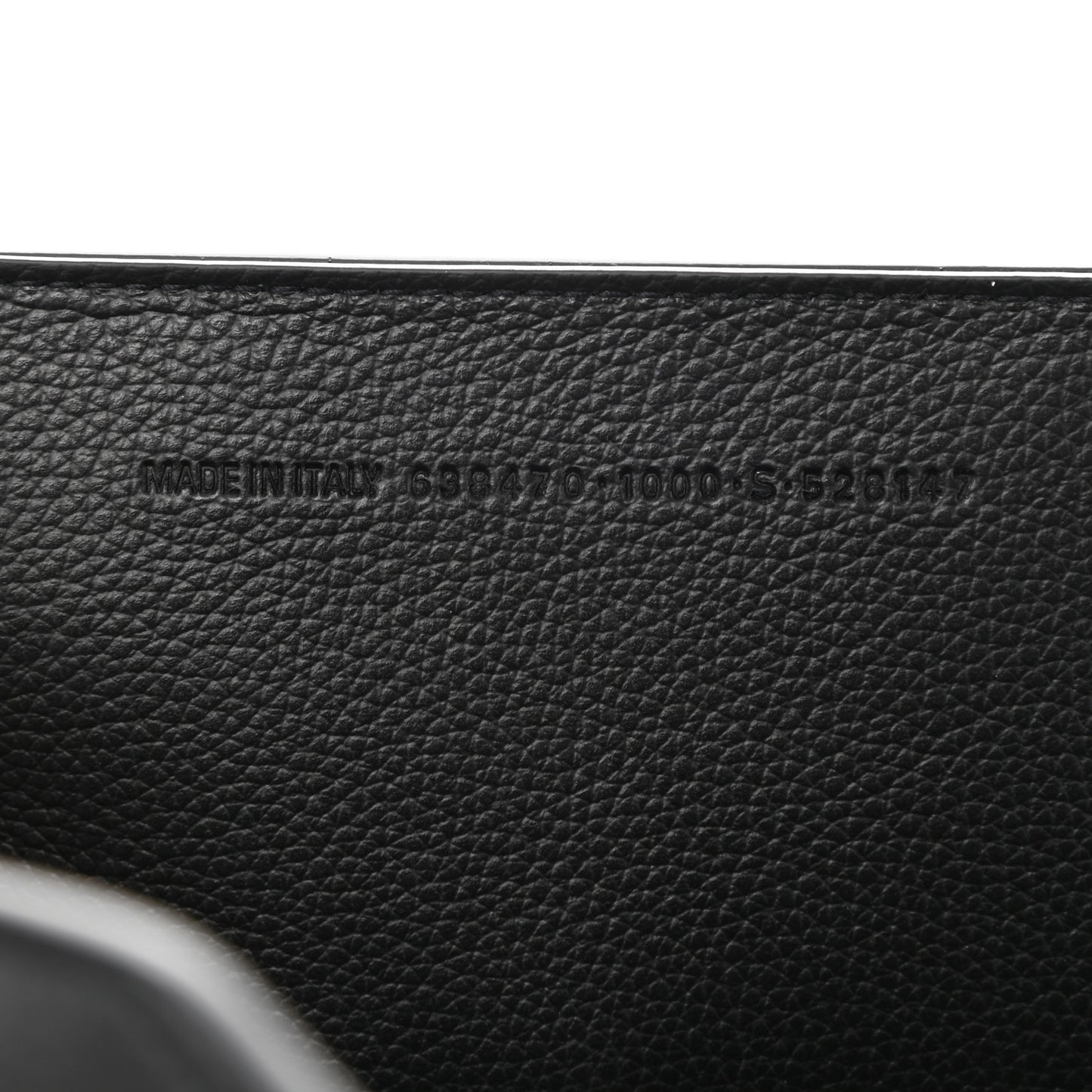 Grained Calfskin Neo Classic Black Hardware Medium City Black