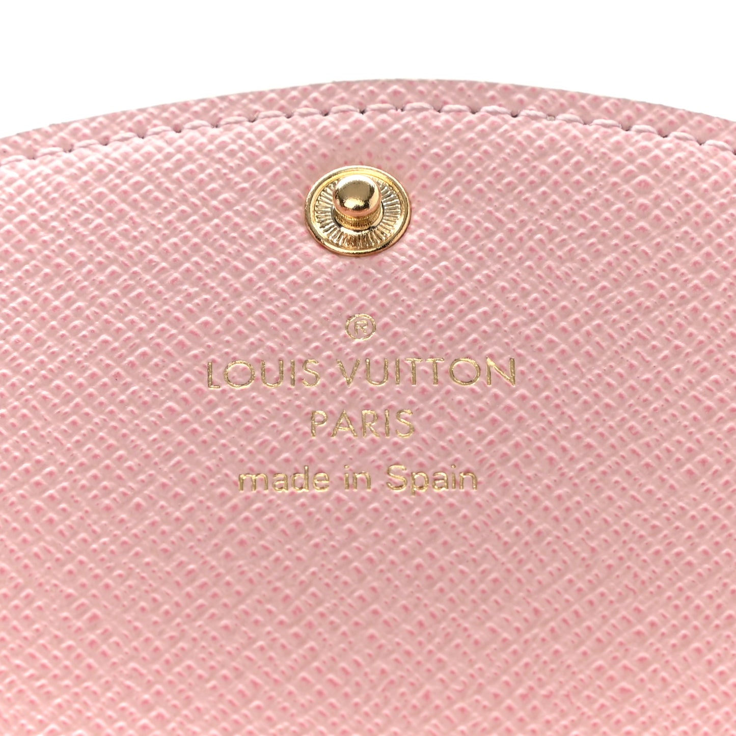 Damier Azur Rosalie Coin Purse Rose Ballerine
