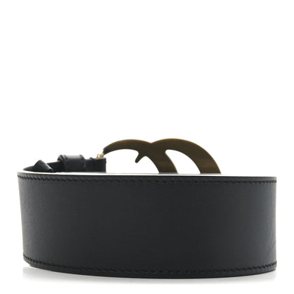 Gucci Calfskin Double G 40mm Belt 75 30 Black 2 of 4