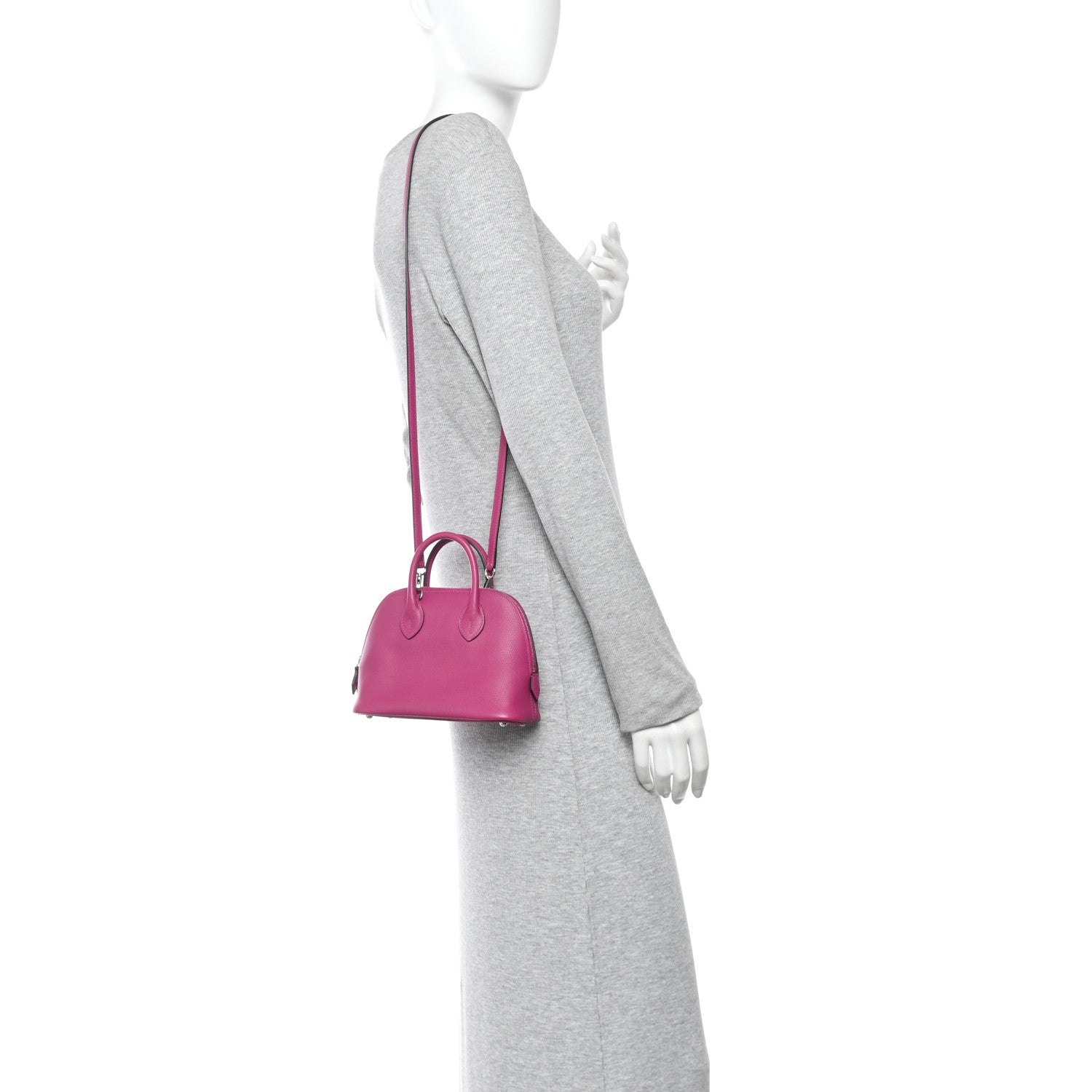 Hermes Evercolor Mini 1923 Bolide Rose Pourpre 2 of 10