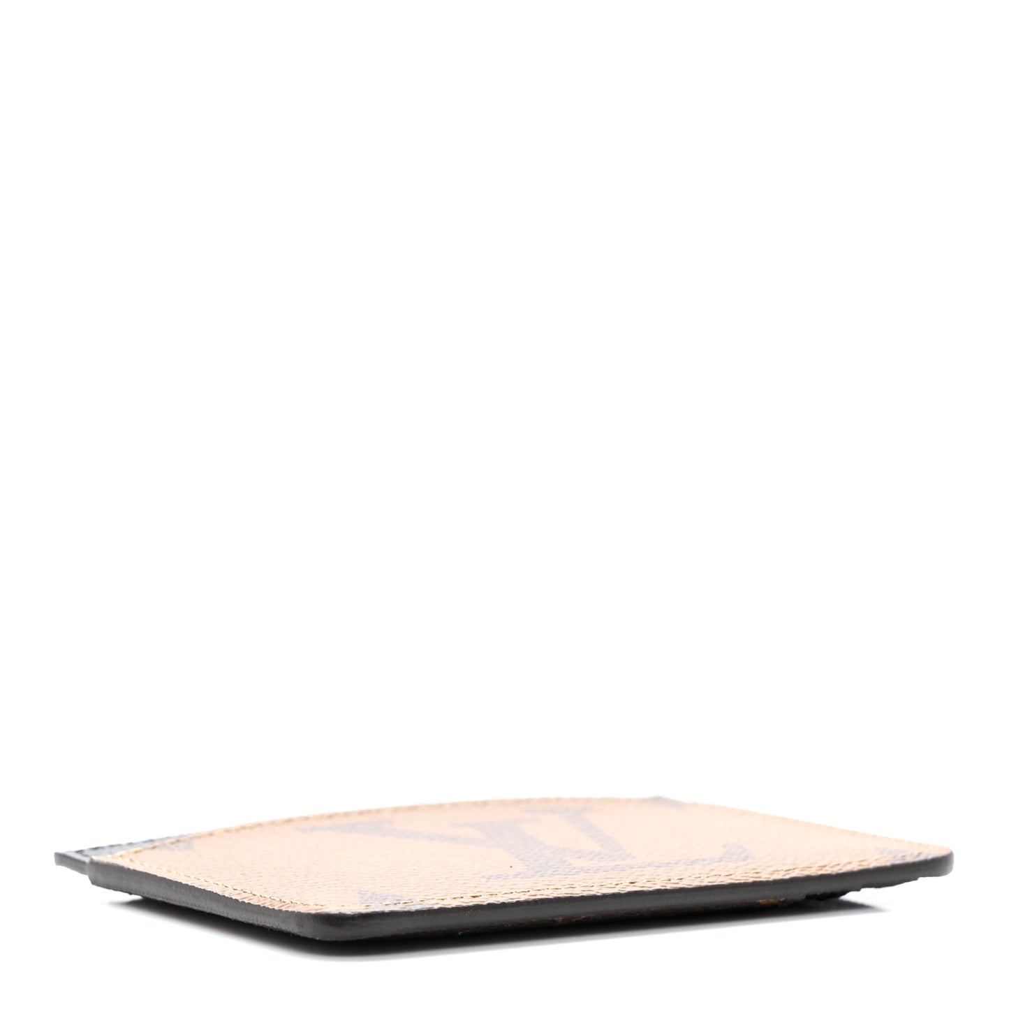 Reverse Monogram Side Up Card Holder
