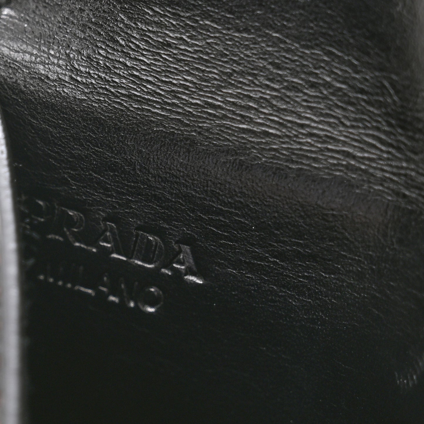 Spazzolato Metal Envelope Compact Wallet Black
