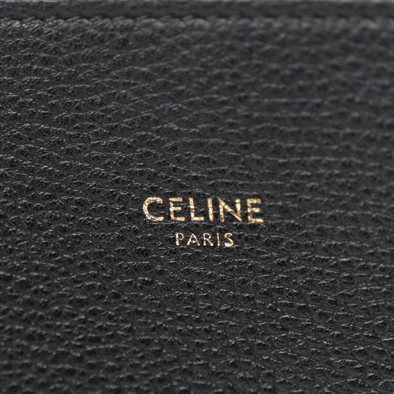 Celine Soft Grained Calfskin Small Belt Cabas Phantom Black 7 of 10