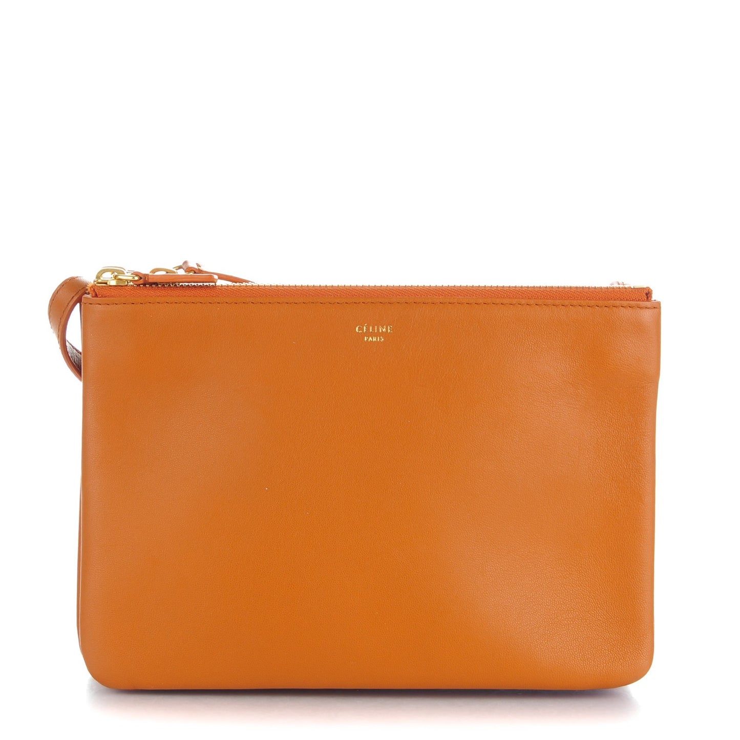 Lambskin Small Trio Crossbody Bag Brick