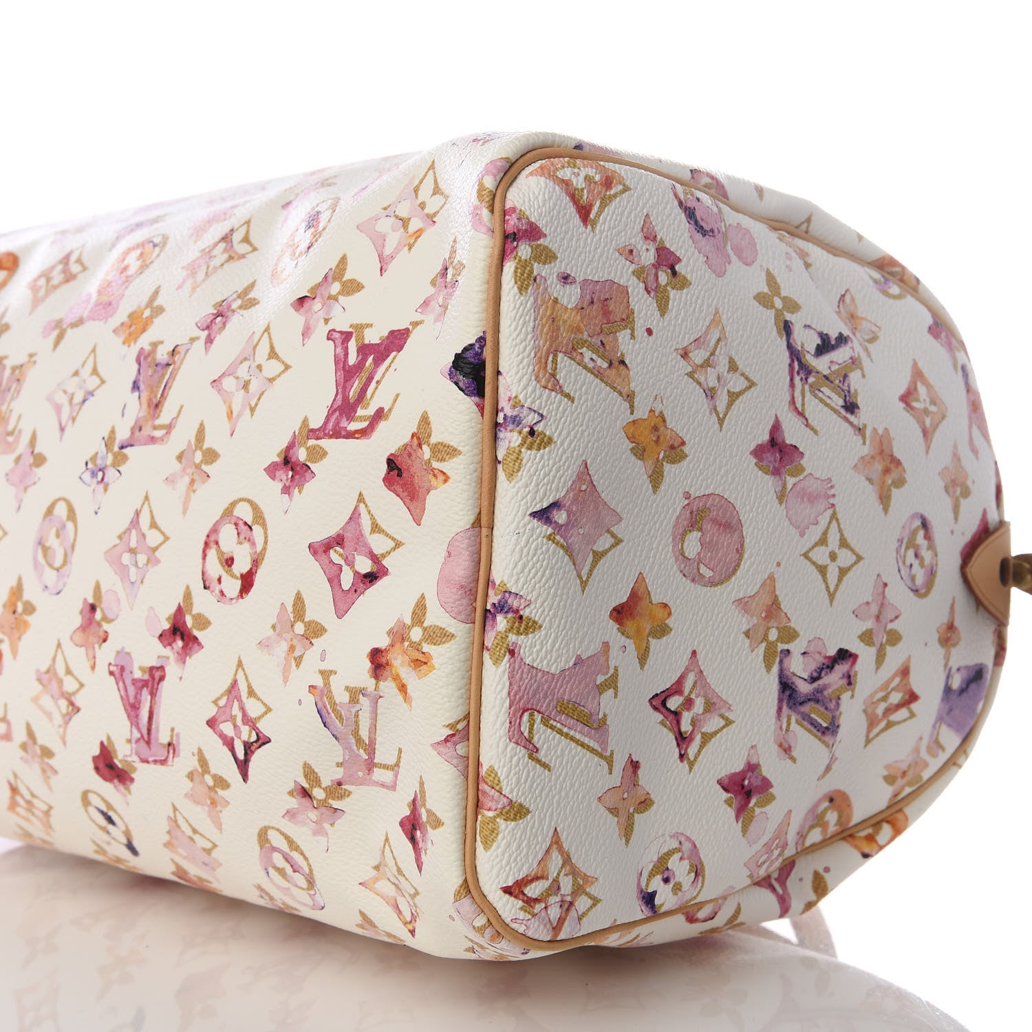 Louis Vuitton Watercolor Aquarelle Speedy 30 White 6 of 7