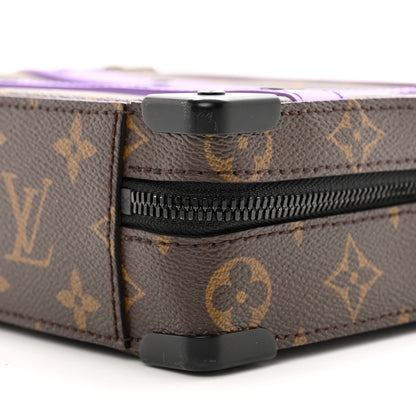 Louis Vuitton Monogram Macassar Handle Soft Trunk Purple 9 of 9