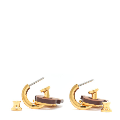 Hermes Swift O'Kelly Earrings Gold 3 of 8
