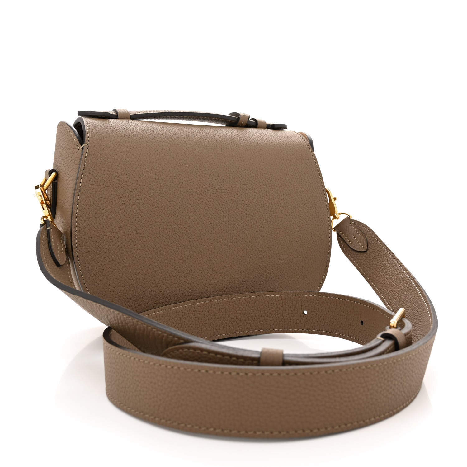 Moynat Taurillon Blush Flori PM Tourterelle 3 of 9