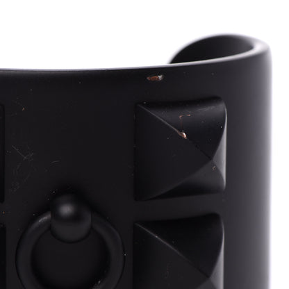Hermes Aluminium Sunset Collier De Chien CDC Bracelet T2 Noir Intense 5 of 7