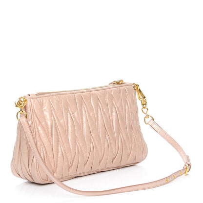 Miu Miu Nappa Matelasse Lux Piccole Borse Cipria 3 of 10