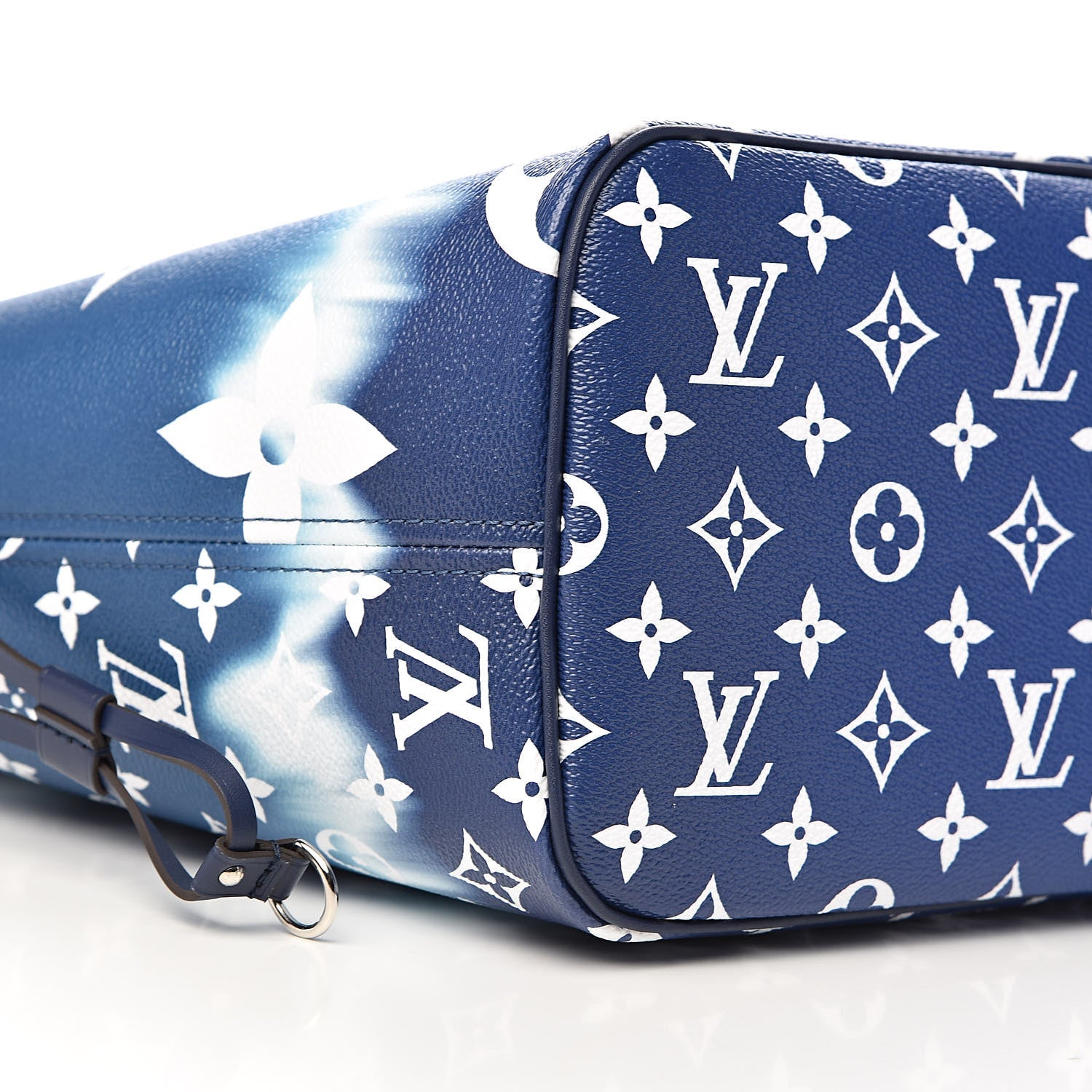 Louis Vuitton Monogram Escale Neverfull MM Blue 9 of 12